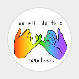 LGBTQIA+ Togetherness Magnet